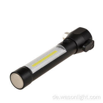 Rettungs-LED-Taschenlampe mit Messer und Hammer